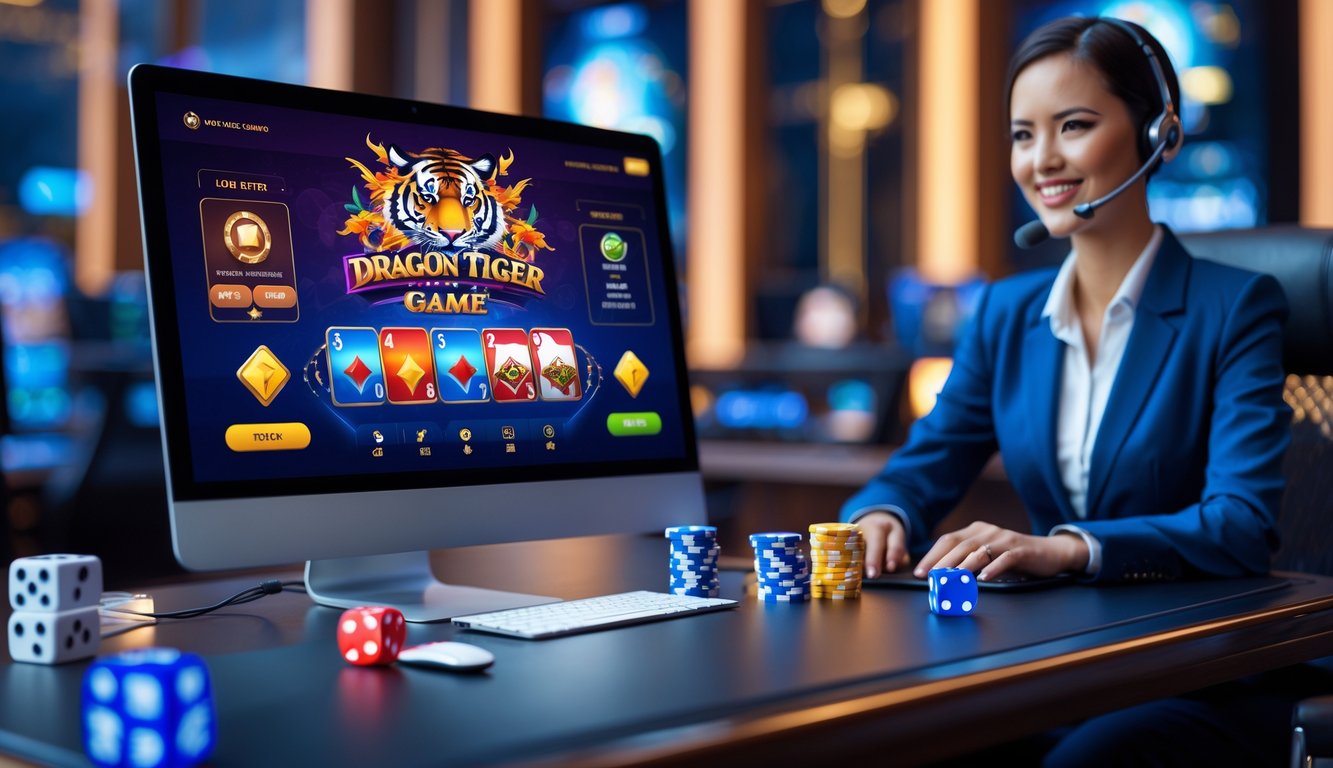 Agen Judi Kasino Online Dragon Tiger No.1 Terpercaya dengan Layanan Pelanggan 24 Jam